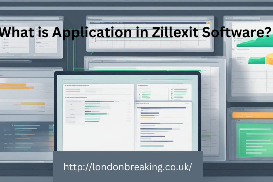 what is application in zillexit software